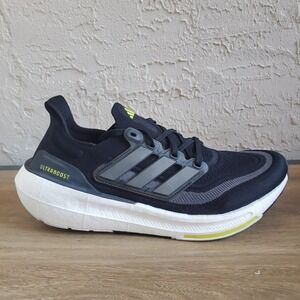 Adidas Ultraboost Light Running Shoes Womens 10 Black HQ6355 Performance New
